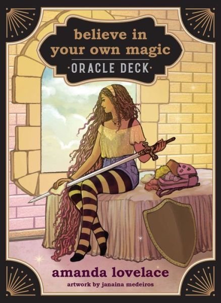 Cover for Amanda Lovelace · Believe in Your Own Magic: A 45-Card Oracle Deck and Guidebook (Bok) (2020)