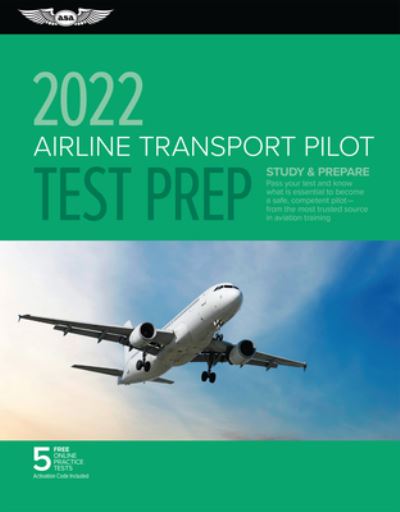 Cover for Asa Test Prep Board · Airline Transport Pilot Test Prep 2022 (Paperback Book) (2022)