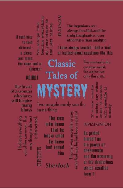 Cover for Editors of Canterbury Classics · Classic Tales of Mystery - Word Cloud Classics (Paperback Book) (2020)