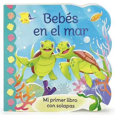 Cover for Ginger Swift · Babies in the Ocean (Board book) [Spanish edition] (2022)