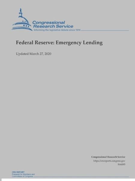 Cover for Congressional Research Service · Federal Reserve (Bog) (2020)
