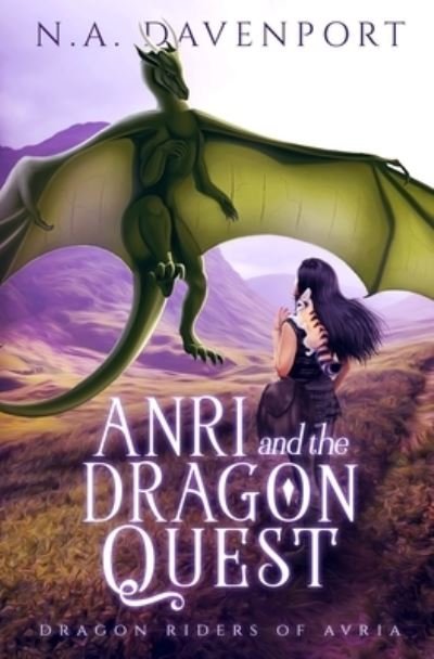 Cover for N a Davenport · Anri and the Dragon Quest (Paperback Bog) (2020)