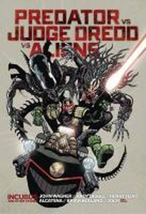 Cover for John Wagner · Predator vs. Judge Dredd vs. Aliens (Hardcover Book) (2014)