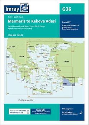 Imray Chart G36 Turkey - South Coast: Marmaris to Kekova Adasi - Imray G Charts - Imray - Books - Imray, Laurie, Norie & Wilson Ltd - 9781786793539 - January 28, 2022