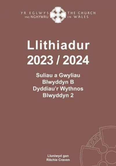 Cover for Ritchie Craven · Llithiadur Eglwys Cymru 2023-24 (Paperback Book) (2023)