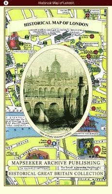 Cover for Historical Map of London - Historical Great Britain Collection (Paperback Book) (2019)