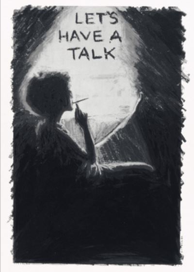 Cover for Let's Have a Talk: Conversations with Women on Art and Culture (Paperback Book) (2022)