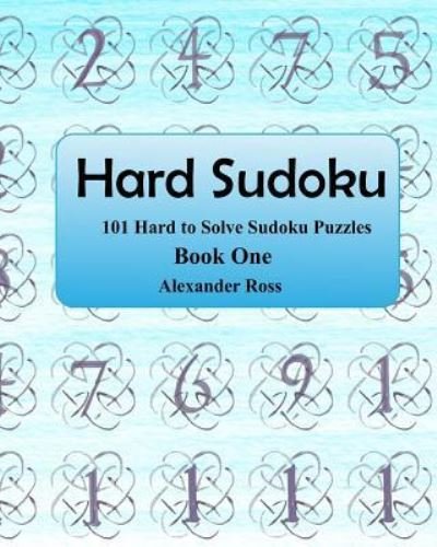 Cover for Alexander Ross · Hard Sudoku (Pocketbok) (2017)