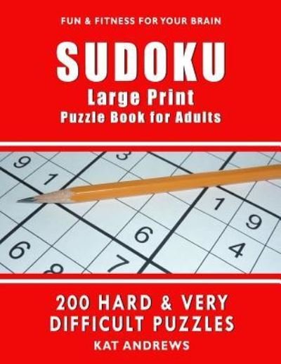 Cover for Puzzle Books Plus · SUDOKU Large Print Puzzle Book for Adults (Paperback Book) (2017)