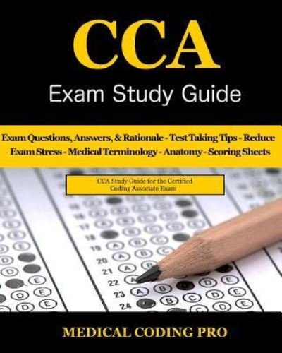 Cover for Medical Coding Pro · CCA Exam Study Guide - 2018 Edition (Pocketbok) (2018)