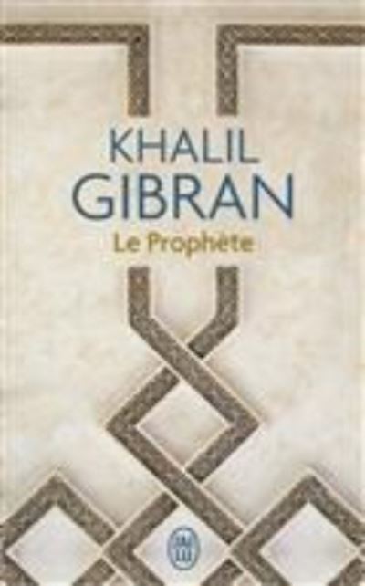 Cover for Khalil Gibran · Le prophete (Paperback Book) (2015)