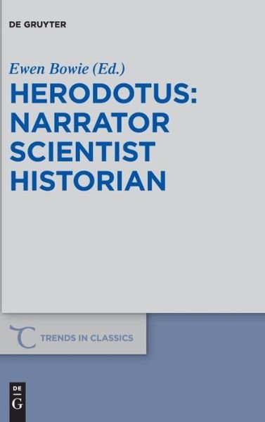 Cover for Herodotus · Narrator, Scientist, Histori (Buch) (2018)