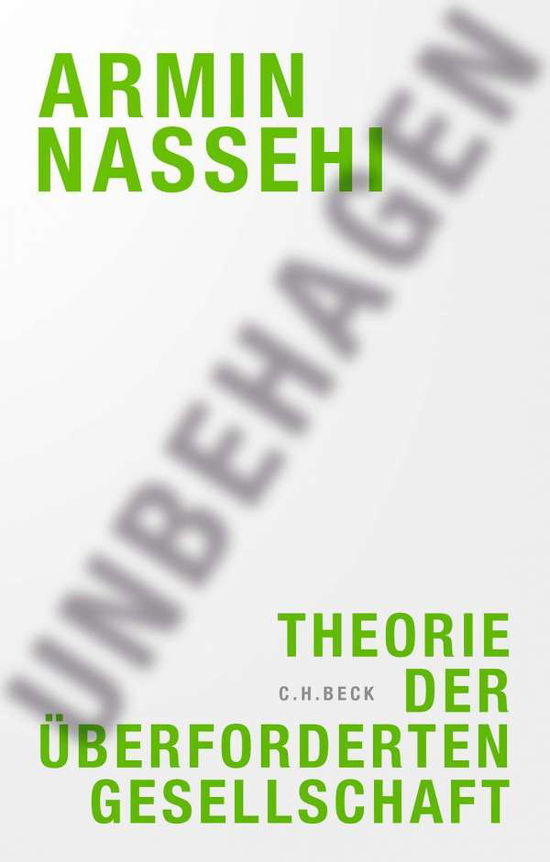 Cover for Armin Nassehi · Unbehagen (Inbunden Bok) (2021)