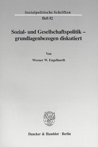 Sozial- und Gesellschaftspol - Engelhardt - Books -  - 9783428103539 - June 1, 2001