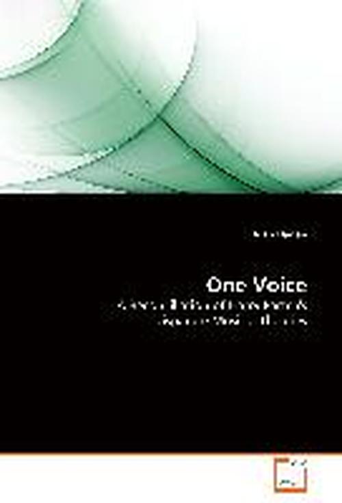 Cover for Brian Harlan · One Voice: a Reconciliation of Harry Partch's Disparate Musical Theories (Paperback Book) (2008)