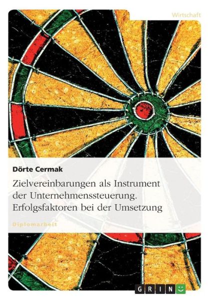 Cover for Cermak · Zielvereinbarung - Erfolgsfaktor (Book) [German edition] (2009)