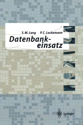 Cover for Stefan Lang · Datenbankeinsatz (Taschenbuch) [Softcover Reprint of the Original 1st 1995 edition] (2012)