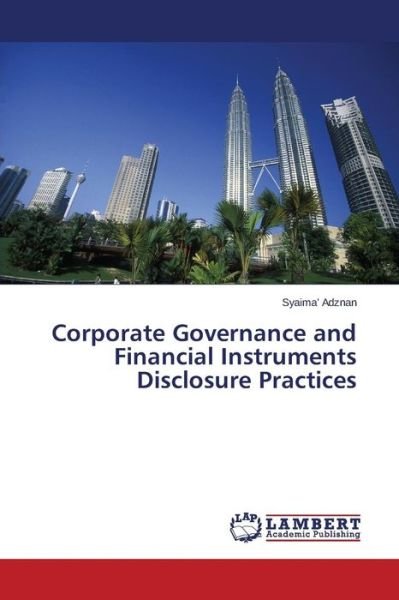 Cover for Adznan Syaima\' · Corporate Governance and Financial Instruments Disclosure Practices (Pocketbok) (2015)