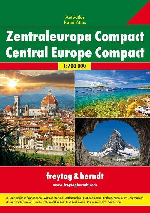 Cover for Freytag &amp; Berndt · Central Europe Compact (A, B, Bih, Ch, Cz, D, F-Ost, H, HR, I-Nord, L, Nl, Pl, Sk, Slo) Road Atlas 1:700 000 (Map) (2015)