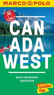 Cover for Marco Polo · Canada West Marco Polo Pocket Travel Guide - with pull out map: Vancouver and the Rockies - Marco Polo Travel Guides (Paperback Book) (2019)