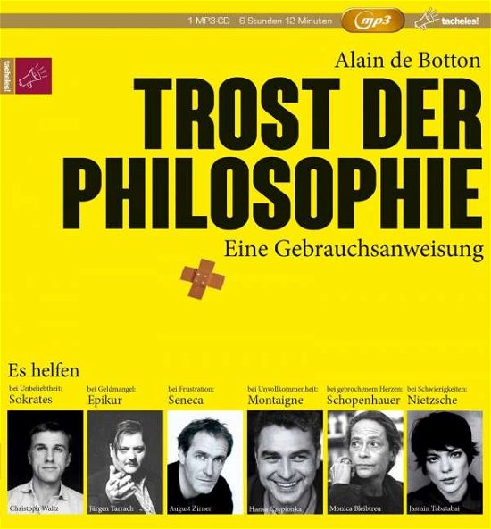 Cover for Botton · Trost der Philosophie,MP3 (Book) (2017)