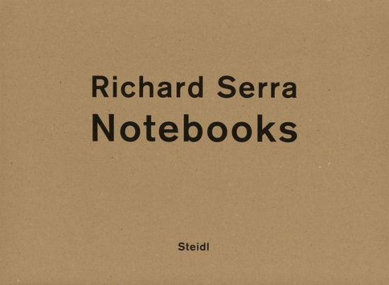 Cover for Richard Serra · Richard Serra: Notebooks (Hardcover Book) (2011)