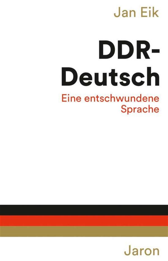 Cover for Eik · DDR-Deutsch (Book)