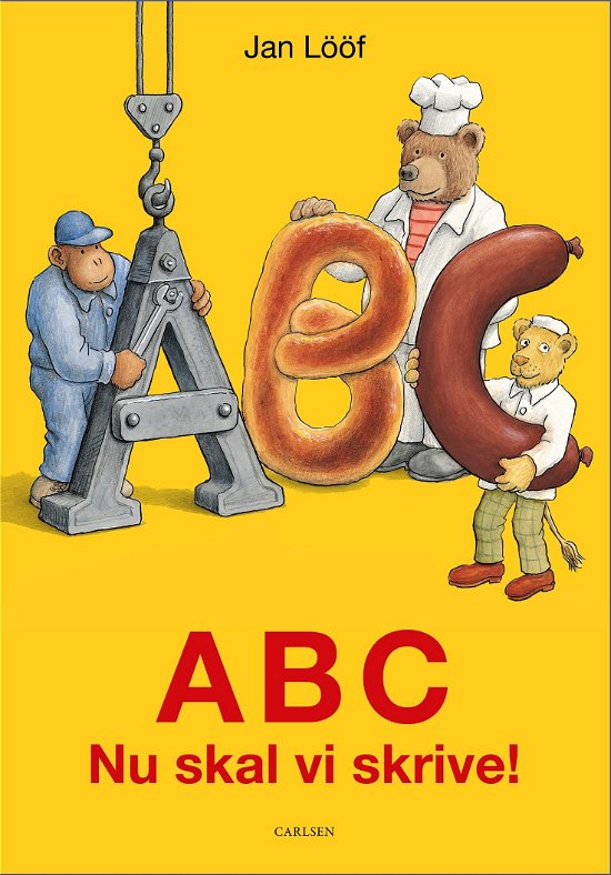 ABC - Nu skal vi skrive! (kolli 6) - Jan Lööf - Books - CARLSEN - 9788711912539 - April 16, 2019