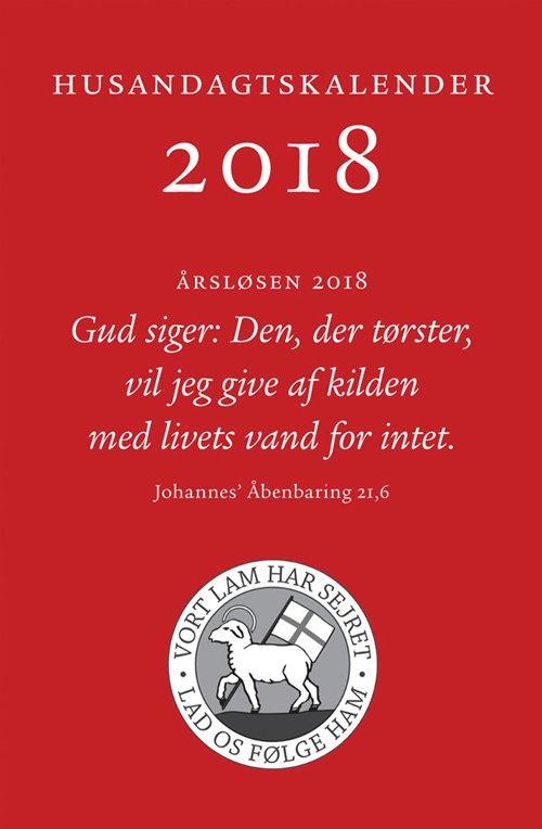 Husandagtskalender 2018 -  - Kirjat - Forlagsgruppen Lohse - 9788756463539 - torstai 26. lokakuuta 2017
