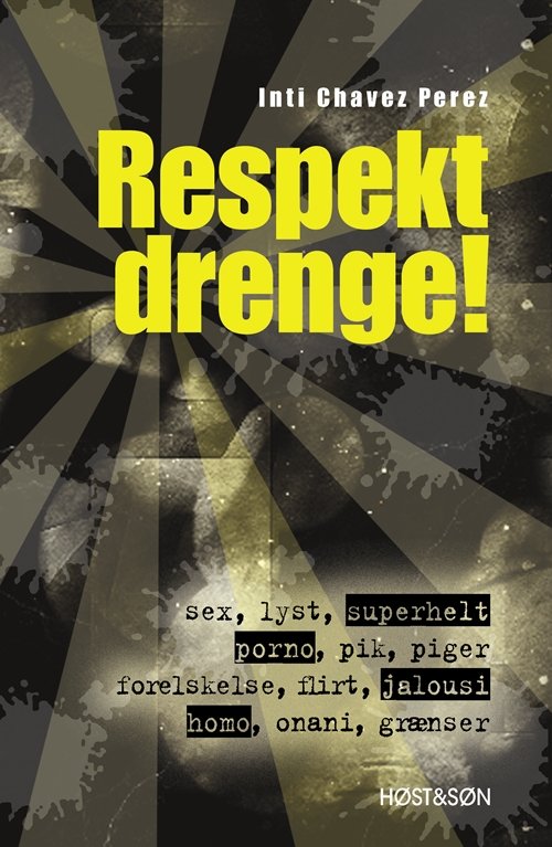 Cover for Inti Chavez Perez · Respekt, drenge! (Sewn Spine Book) [1st edition] (2010)