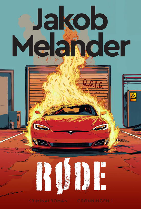 Cover for Jakob Melander · Serien om Røde: Røde (Hardcover Book) [1. Painos] (2025)