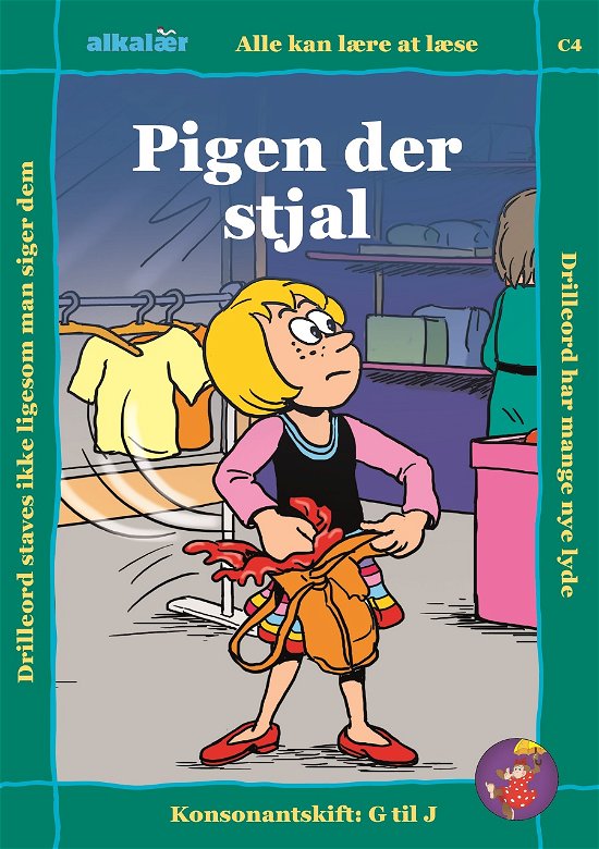 Cover for Eag V. Hansn · Alle kan lære at læse C4. Drilleord-serien: Pigen der stjal (Taschenbuch) [1. Ausgabe] (2017)