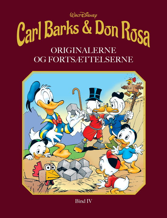 Cover for Disney · Carl Barks &amp; Don Rosa Bind IV (Hardcover Book) [1. Painos] (2021)