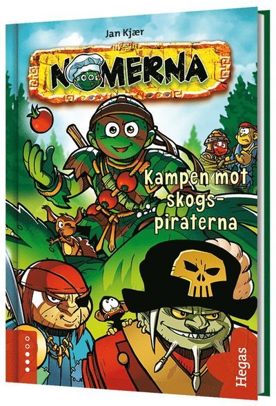 Cover for Jan Kjær · Nomerna: Kampen mot skogs-piraterna (Innbunden bok) (2021)
