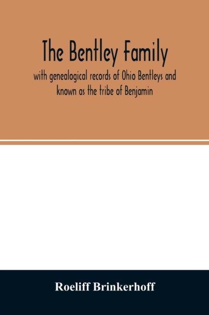 Cover for Roeliff Brinkerhoff · The Bentley family (Paperback Book) (2020)