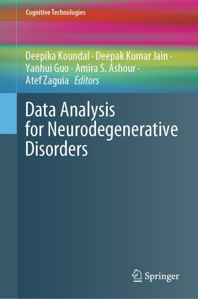 Cover for Deepika Koundal · Data Analysis for Neurodegenerative Disorders (Book) (2023)