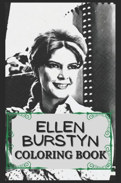 Cover for Linda Meyer · Ellen Burstyn Coloring Book: Humoristic and Snarky Ellen Burstyn Inspired Coloring Book (Paperback Book) (2021)