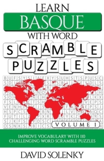 Cover for David Solenky · Learn Basque with Word Scramble Puzzles Volume 1 (Paperback Book) (2020)