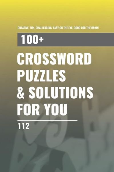 Cover for Asuman Kazibwe · 1oo+ Crossword Puzzles for You (Paperback Bog) (2020)