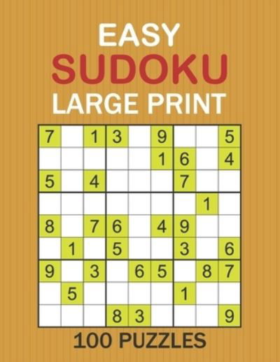 funstar easy sudoku large print sudoku puzzle book for kids ages 4 8 paperback book large type large print edition 2021