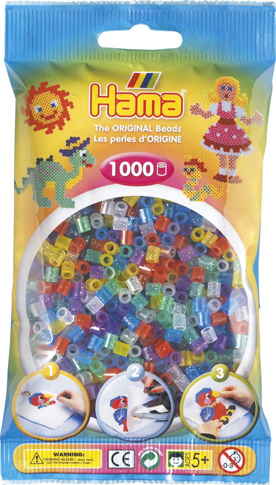 Cover for Hama · HAMA Perlen Transparent Glitter 1.000St (Toys) (2013)