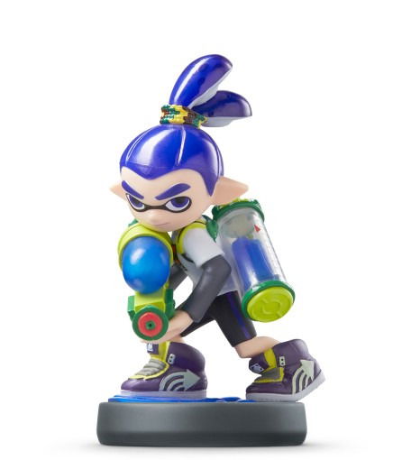 Nintendo Amiibo Character  Inkling Boy Neon Green Splatoon 2 Switch - Nintendo Amiibo Character  Inkling Boy Neon Green Splatoon 2 Switch - Game - Nintendo - 0045496380540 - 