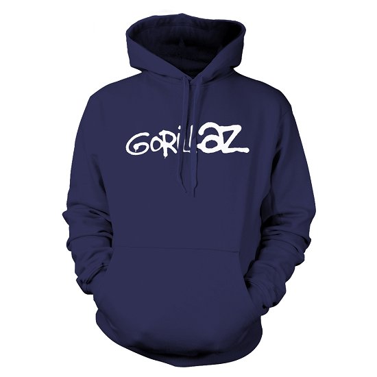 Cover for Gorillaz · Logo (Klær) [size M] [Blue edition] (2018)