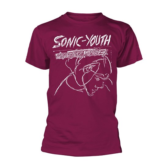 Cover for Sonic Youth · Confusion is Sex (T-shirt) [size S] [Maroon edition] (2018)