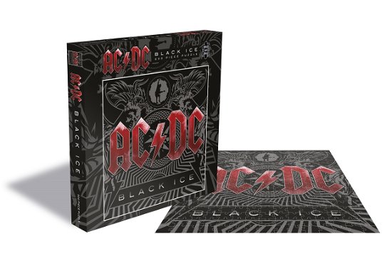 Cover for AC/DC · AC/DC Black Ice (500 Piece Jigsaw Puzzle) (Jigsaw Puzzle) (2020)
