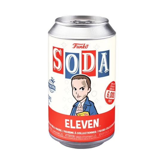 Eleven With Chase - Stranger Things: Funko Pop! Vinyl Soda - Merchandise - Funko - 0889698605540 - 3. september 2023