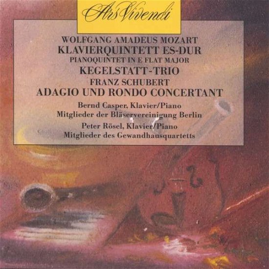 Wa Mozart Pianoquintet in E-flat Major - - Rösel Peter - Timm Jürnjakob - Hallmann - Music - ARS VIVENDI - 4101380101540 - 
