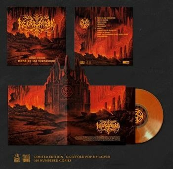 Cover for Necrophobic · Mark Of The Necrogram (Lava Orange Vinyl LP) (LP) (2022)