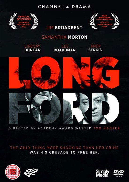 Cover for Tom Hooper · Longford (DVD) (2018)
