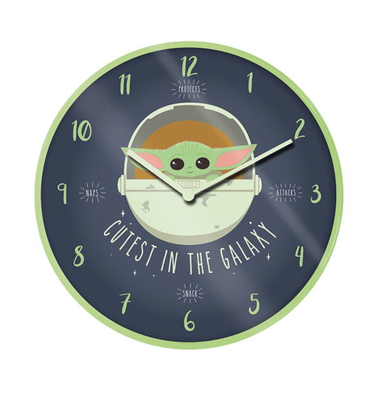 Cover for Star Wars · Star Wars The Mandalorian 10&quot; Clock (MERCH) (2020)